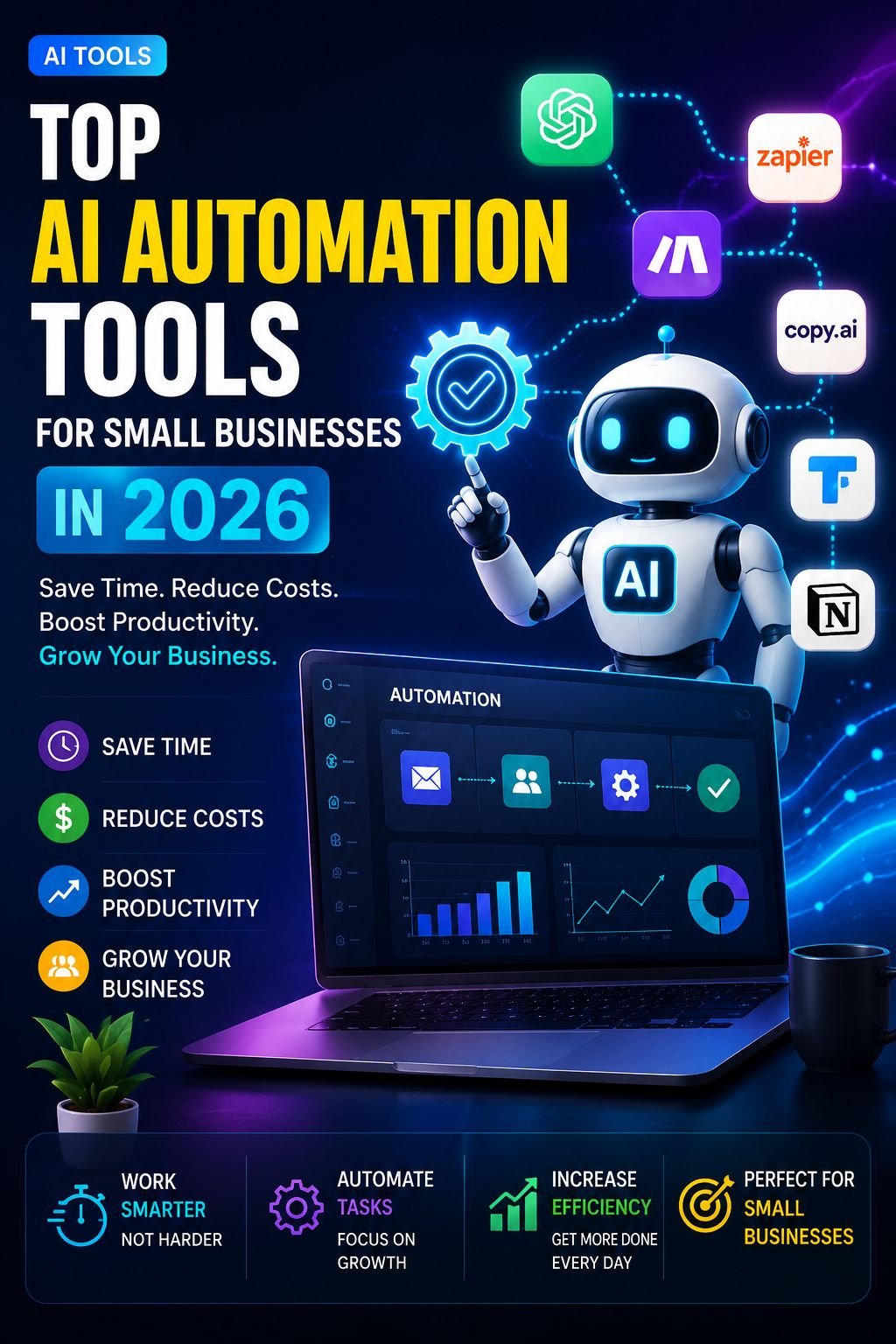AI automation tools for small businesses