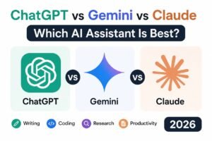ChatGPT vs Gemini vs Claude comparison in 2026